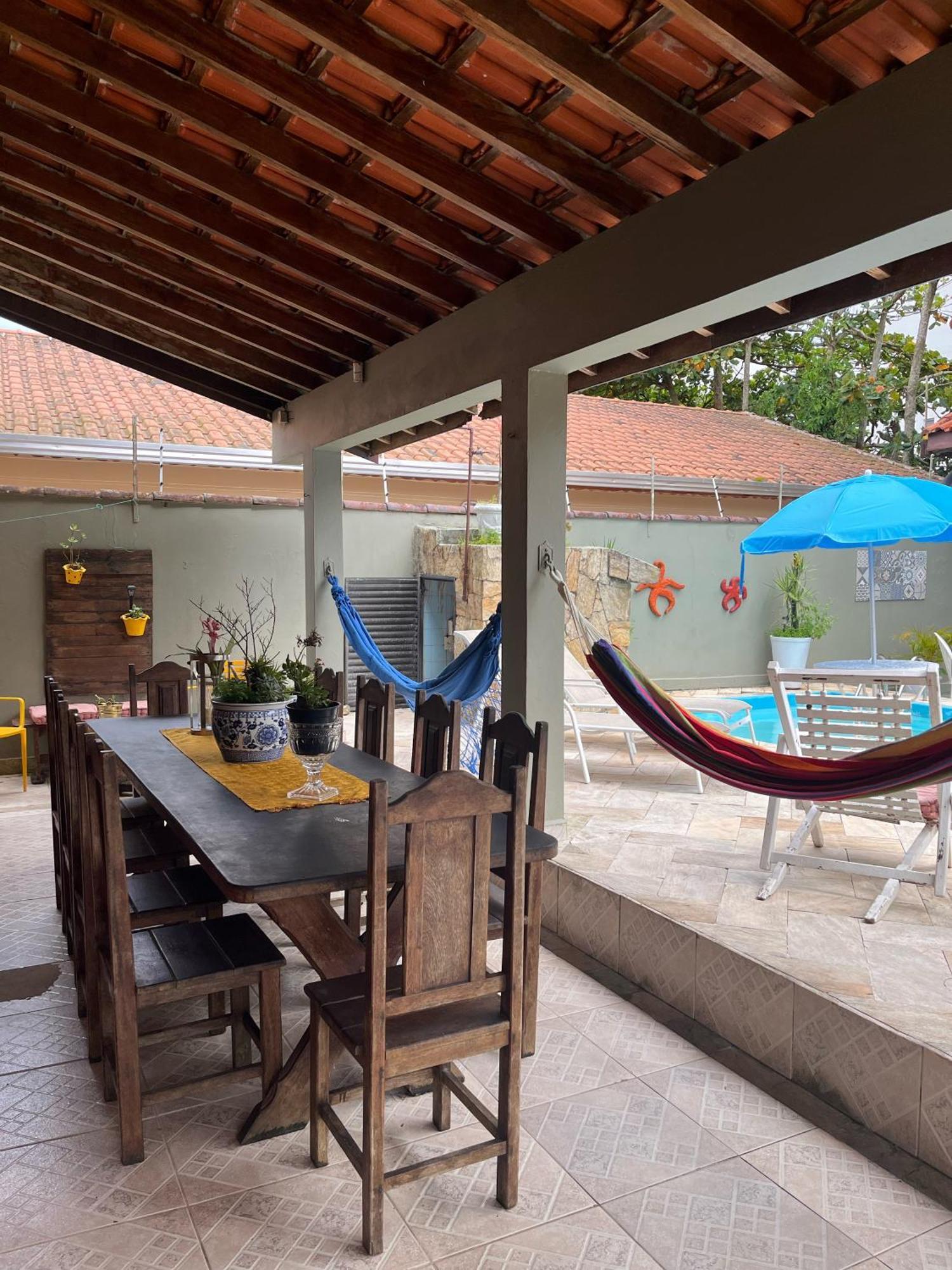 Lindo Sobrado Amarelo -Proximo A Praia Mongaguá Exterior foto